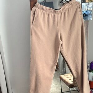 Ultra Flirt Tan Wide Leg Pants